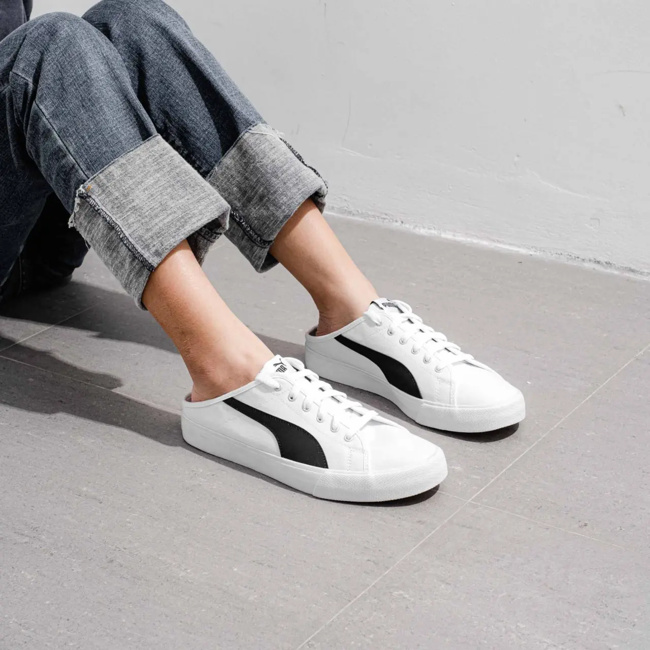 Alternative view of Giày PUMA Bari Mule 'White' 371318-02