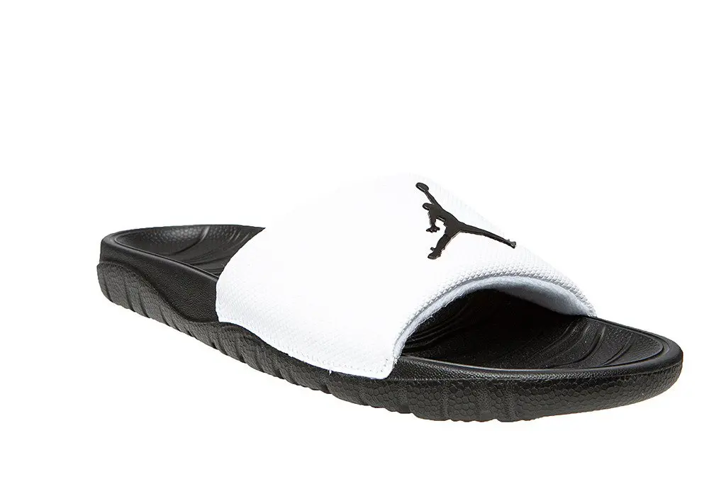 Alternative view of Dép Jordan Break Slide " Black & White " AR6374-100