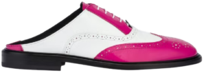 Giày Moschino Brogue Open Oxford 'Fuchsia' MB10203C0EGK160A