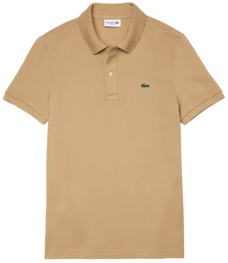 Áo Lacoste Slim fit Polo Shirt 'Beige' PH4012-51-02S