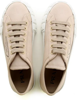 Alternative view of Giày Prada Wmns Gabardine Fabric Beige 1E939L-GUD-F0065