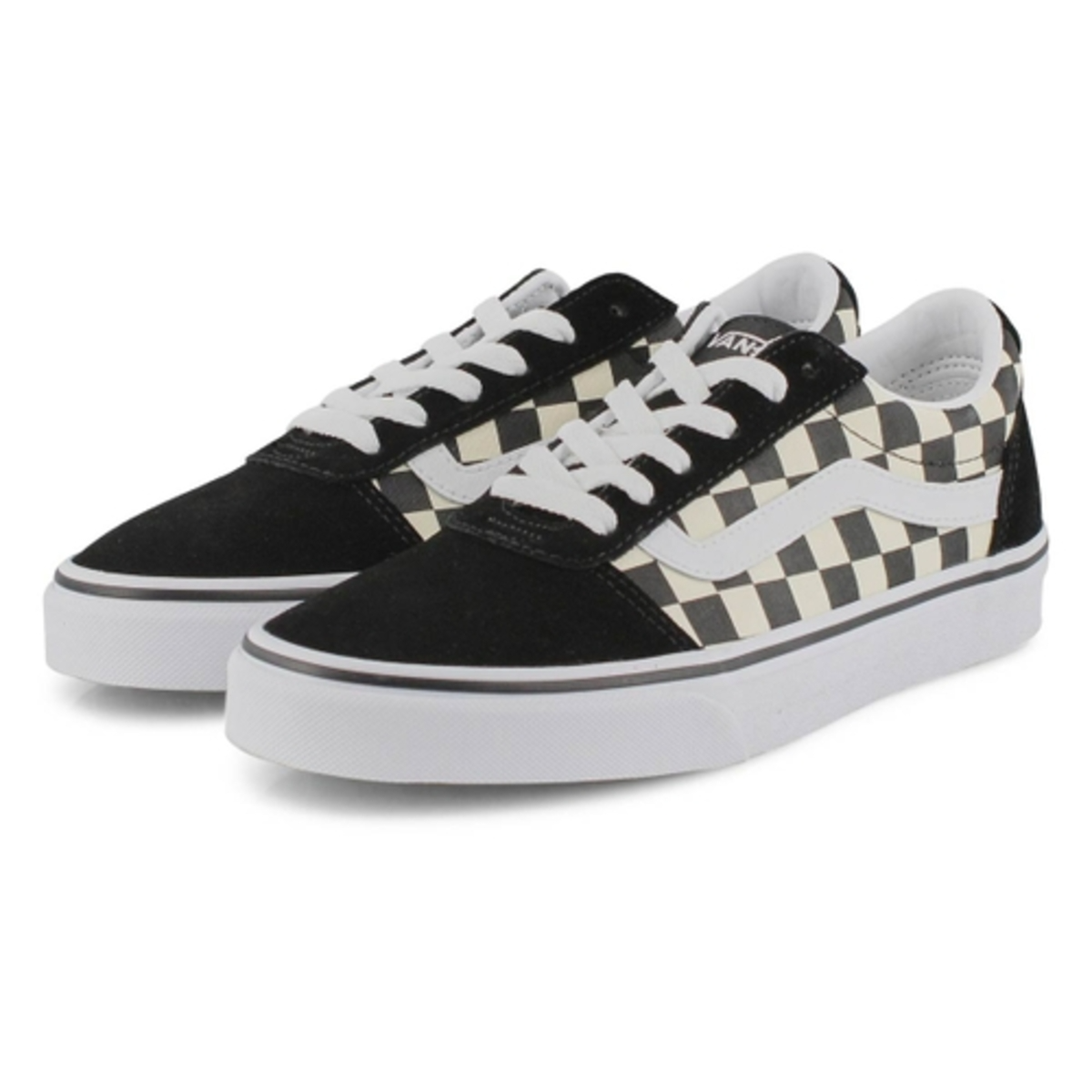 Giày Vans Wmns Ward 'Checkerboard Black White' VN0A3IUN5GX - Ảnh 5