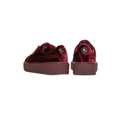 Giày Puma Creeper Velvet 'Red' 364466-02 - Ảnh 3