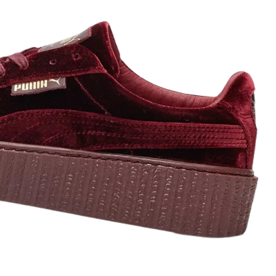 Giày Puma Creeper Velvet 'Red' 364466-02 - Ảnh 6