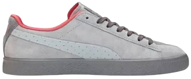 Giày Puma X Staple Clyde 'Grey Pink' 363674-02