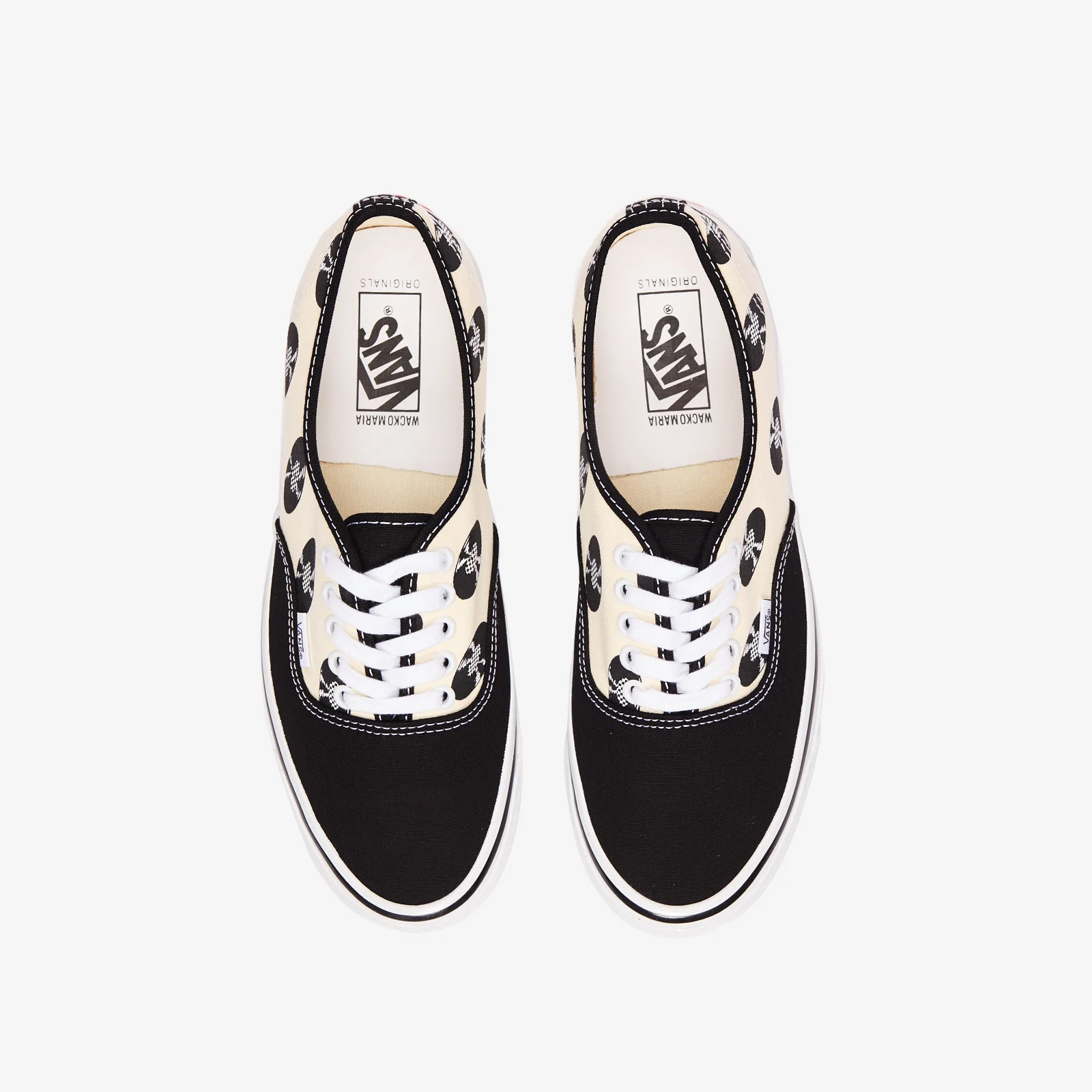 Giày Vans Wacko Maria x Authentic LX 'Records Cream' VN0A4BV9592 - Ảnh 7