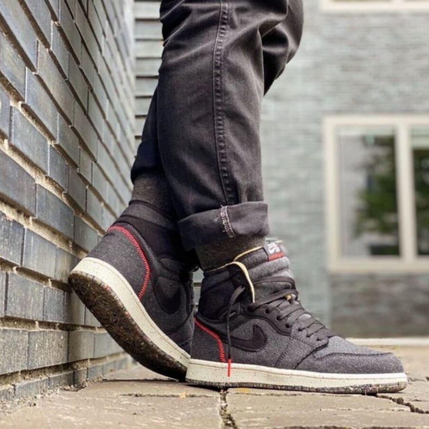 Giày Nike Air Jordan 1 High Zoom 'Crater' CW2414-001 - Ảnh 2