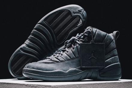 Giày Nike PSNY x Air Jordan 12 Retro 'Dark Grey' 130690-003 - Ảnh 4