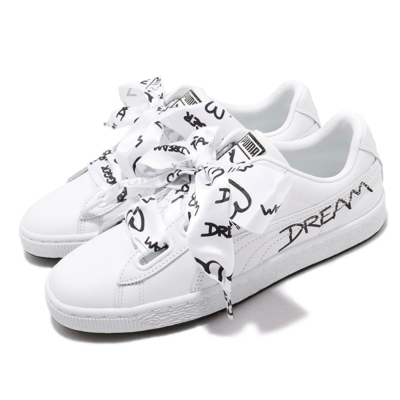 Giày Puma Wmns Basket Heart 'HNDWRTTN' 370185-01 - Ảnh 2