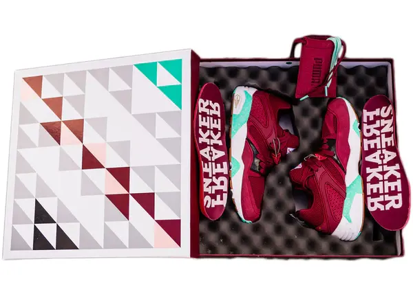 Giày Puma Packer Shoes x Sneaker Freaker x Blaze of Glory 'Jaws' 361044-01 - Ảnh 6