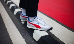 Alternative view of Giày Puma Easy Rider II Grey Red Blue 381026-01
