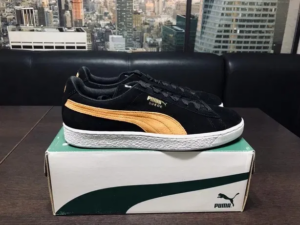 Alternative view of Giày Puma Suede Classic Black-Orange 365347-56