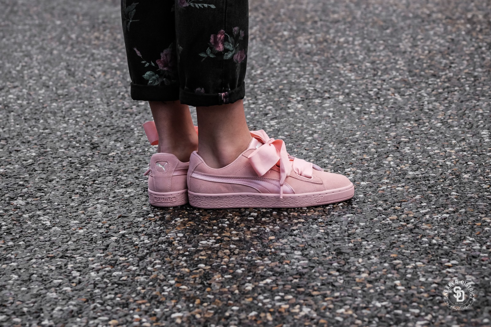 Giày Puma Suede Heart EP 'Metallic Beige' 366922-02 - Ảnh 3