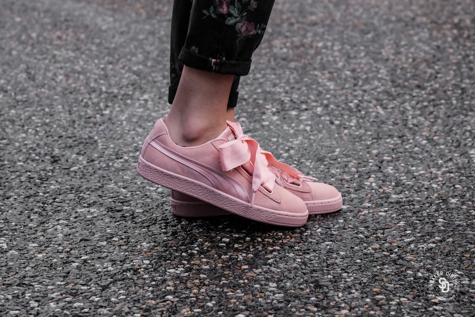 Giày Puma Suede Heart EP 'Metallic Beige' 366922-02 - Ảnh 2