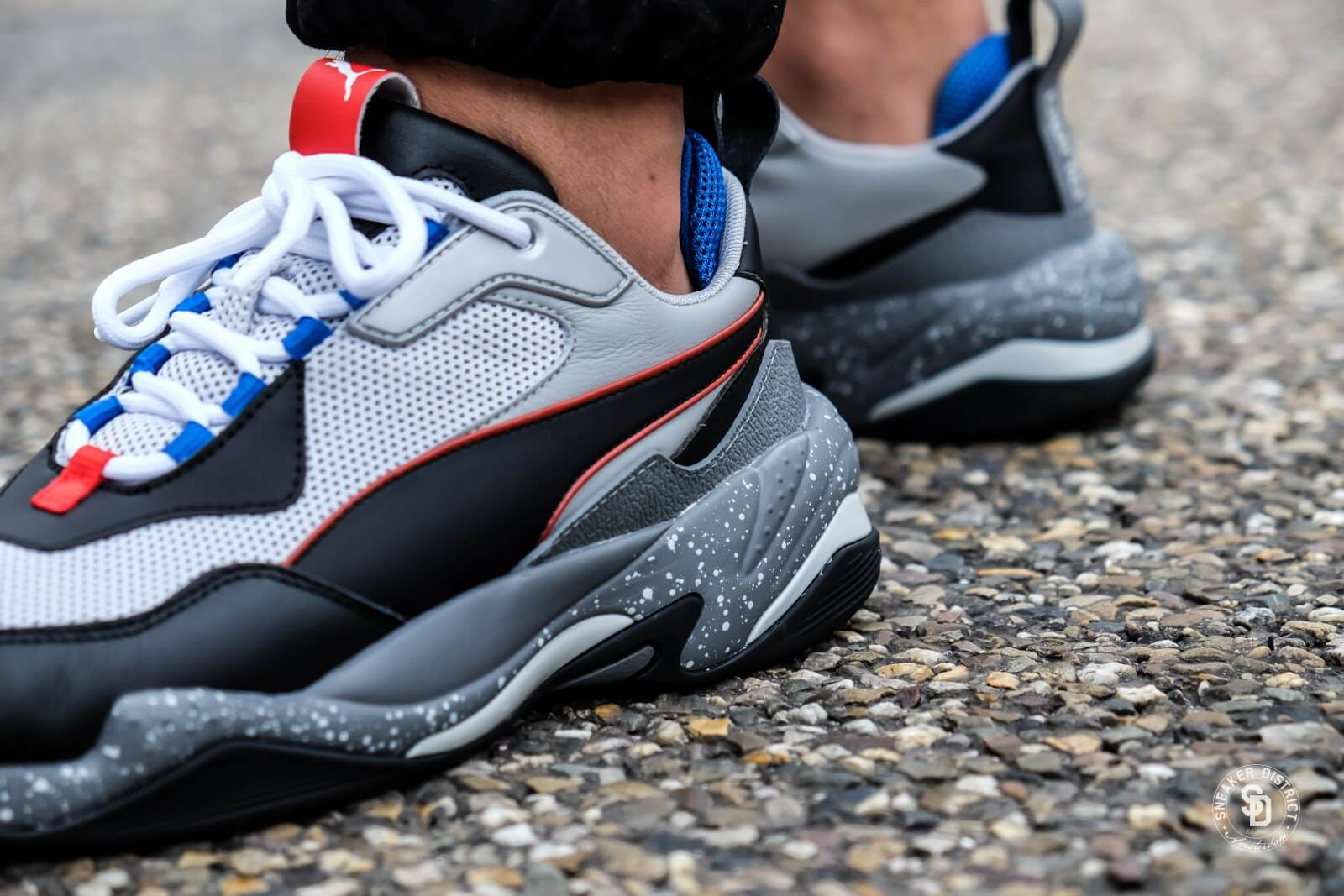 Giày Puma Thunder Electric Grey Violet 367996-02 - Ảnh 5