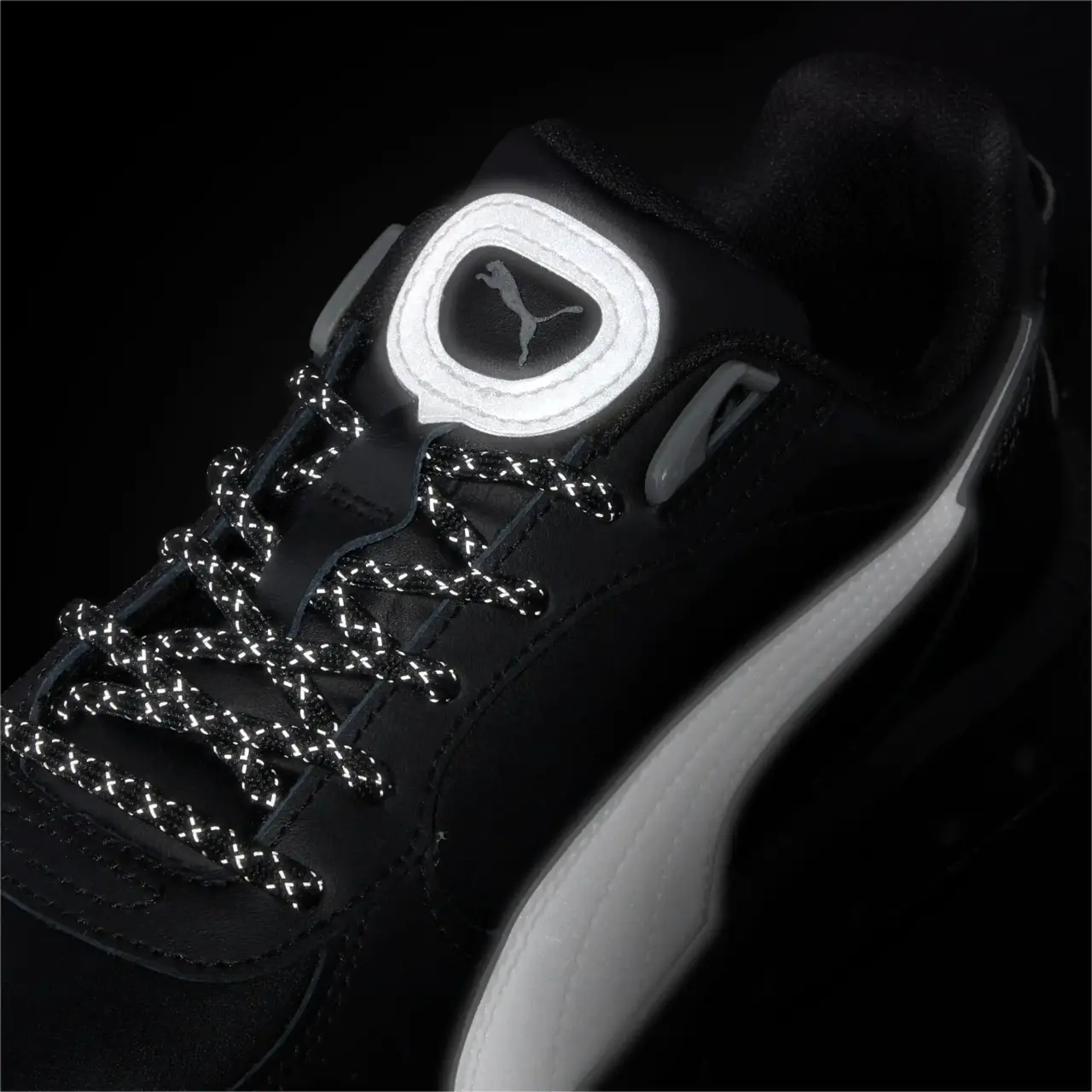 Alternative view of Giày Puma Wild Rider 'Black' 383728-02