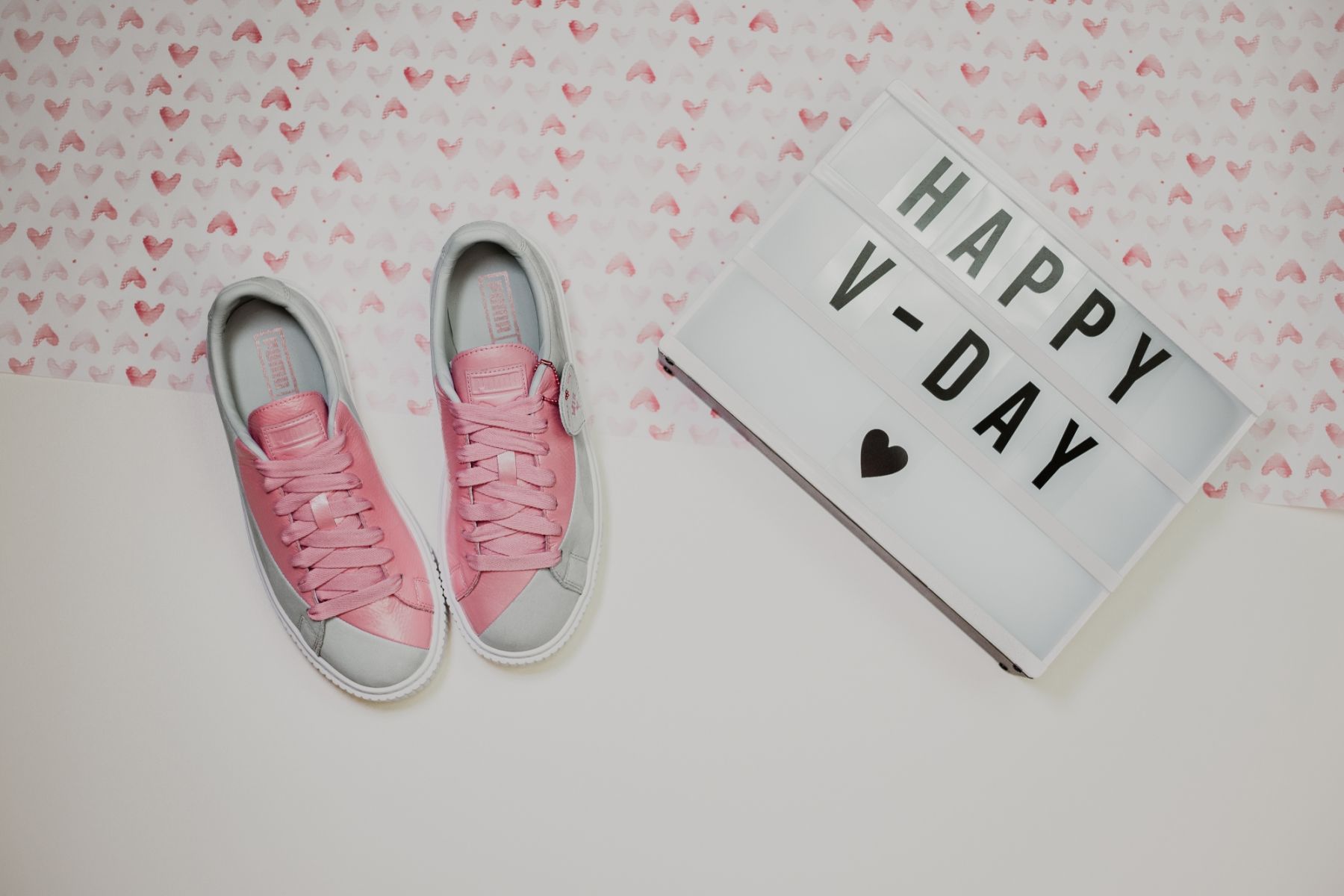 Giày Puma Basket Platform 'Valentine' 366360-01 - Ảnh 5