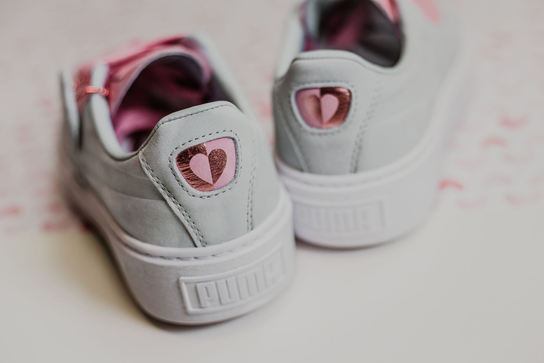 Giày Puma Basket Platform 'Valentine' 366360-01 - Ảnh 6