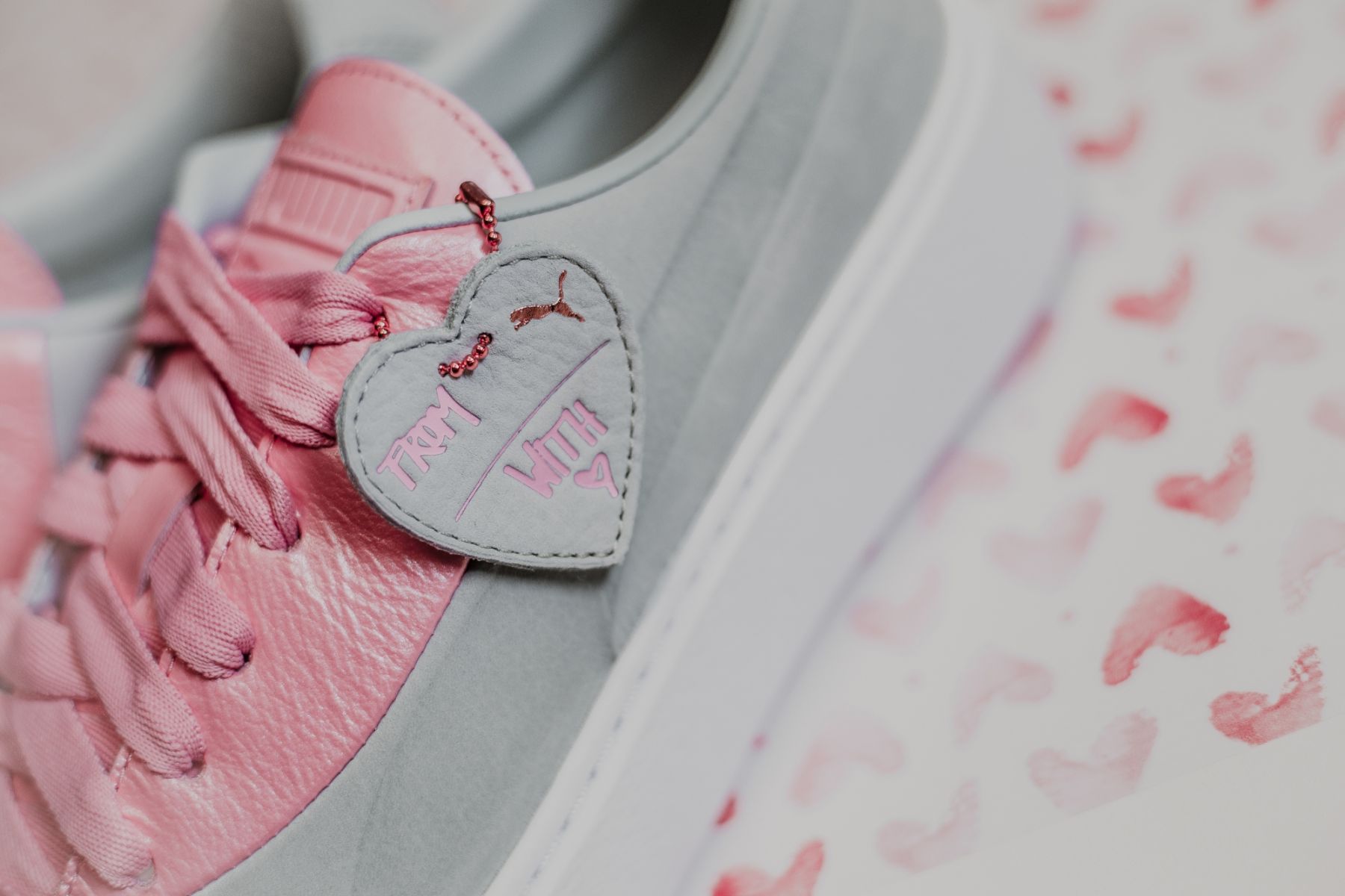 Giày Puma Basket Platform 'Valentine' 366360-01 - Ảnh 7