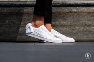 Alternative view of Giày Puma Basket Bow 'Cream White' 368224-03