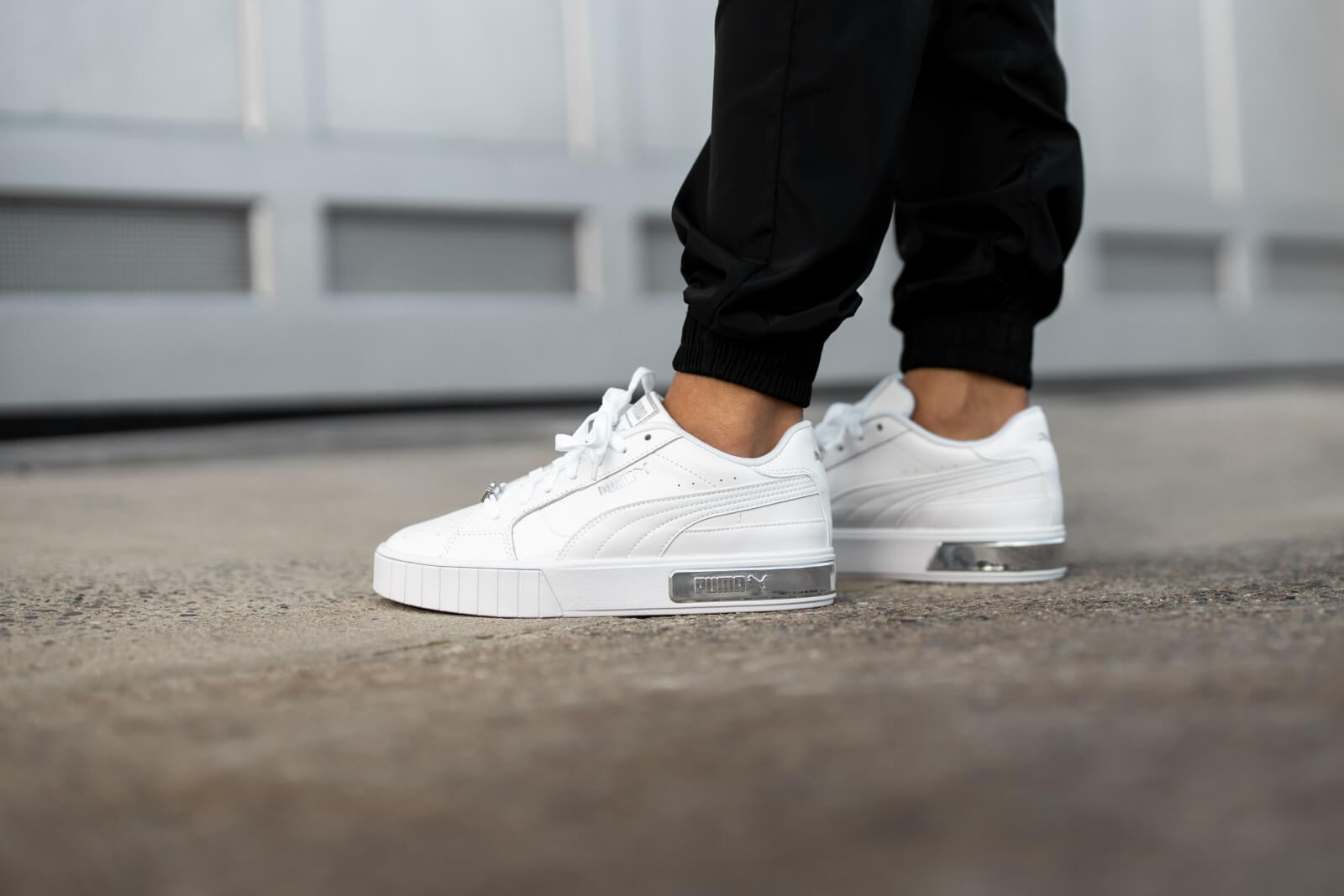 Giày Puma Wmns Cali Star 'Metallic White Silver' 380219-01 - Ảnh 4