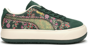 Giay Puma Suede Mayu x Liberty Green 382191-01