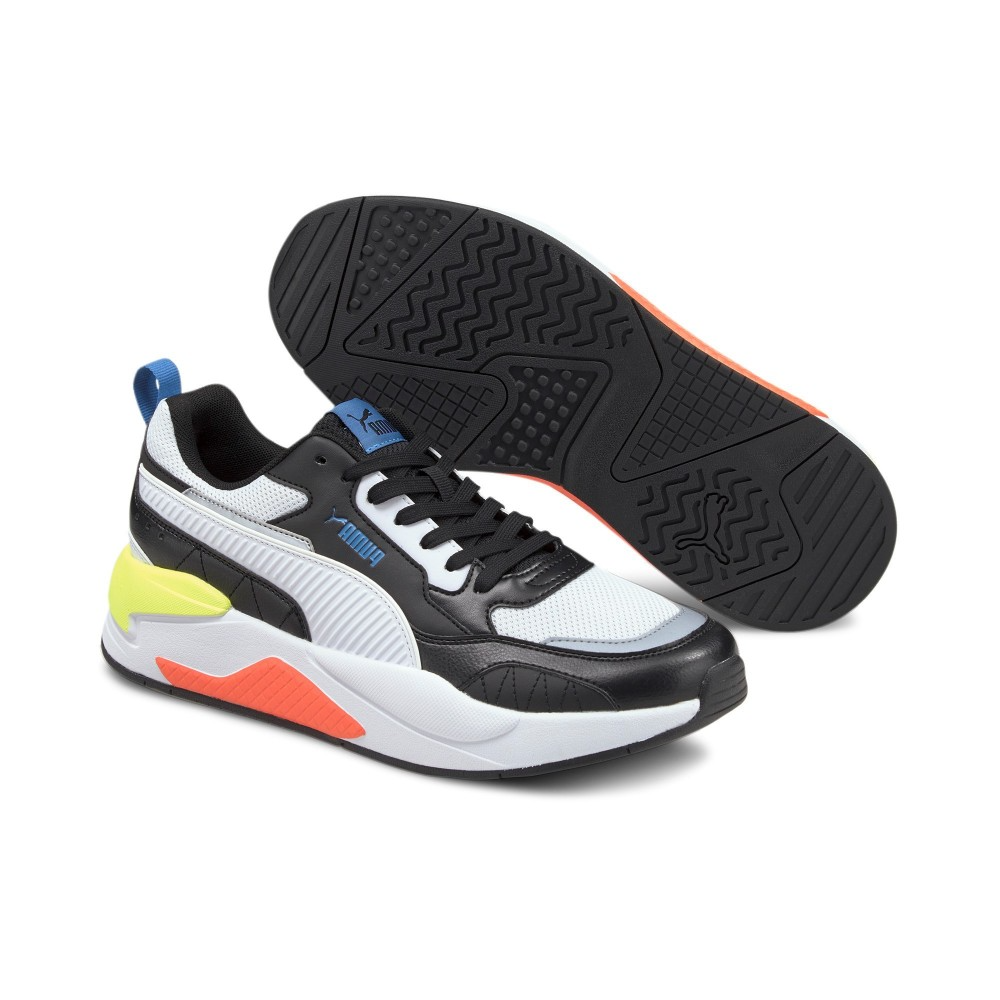 Giày Puma X-Ray 2 Square 'Black White Yellow' 373108-13 - Ảnh 3