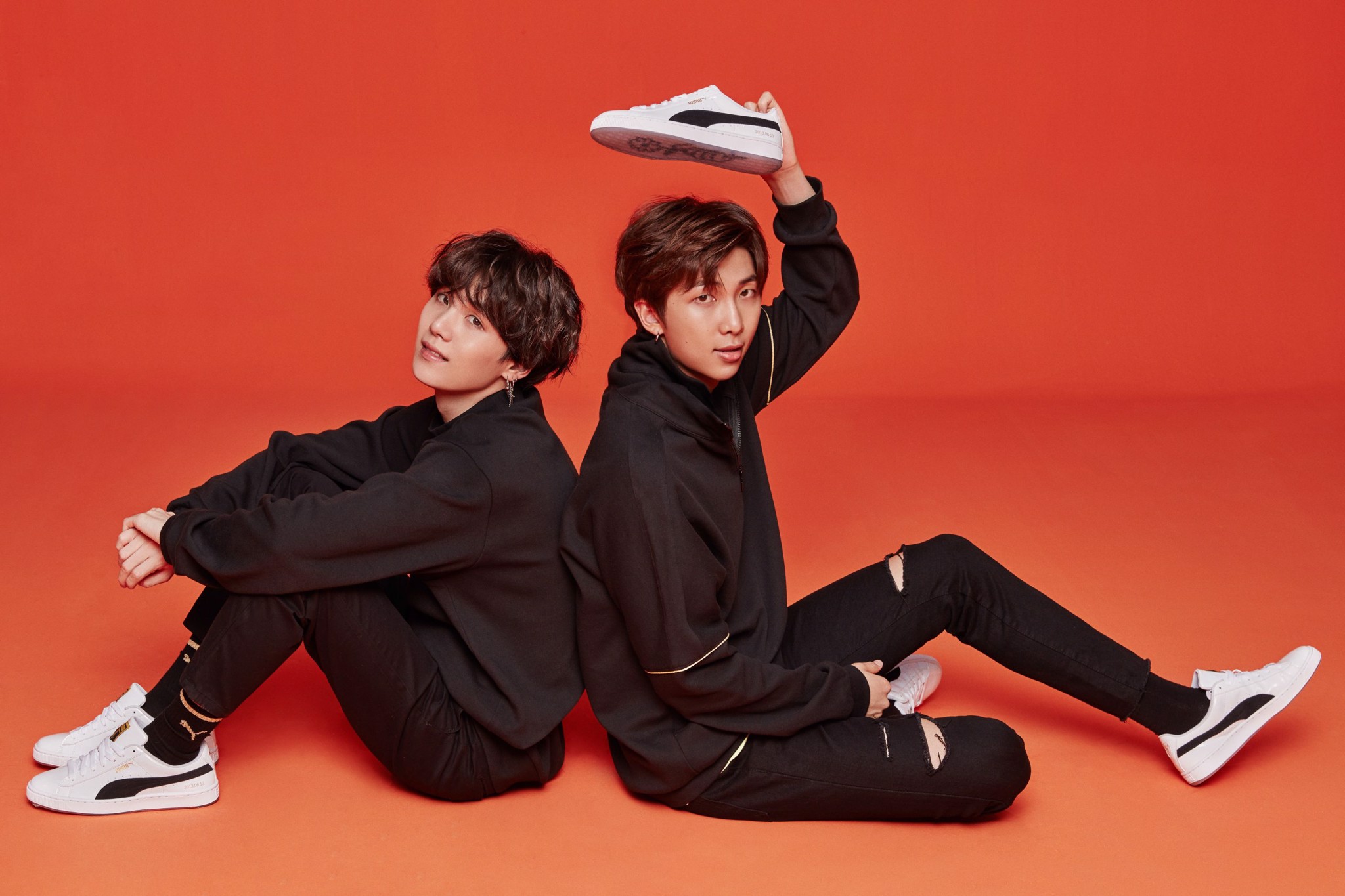 Giày Puma x BTS Basket Patent 368278-01 - Ảnh 8