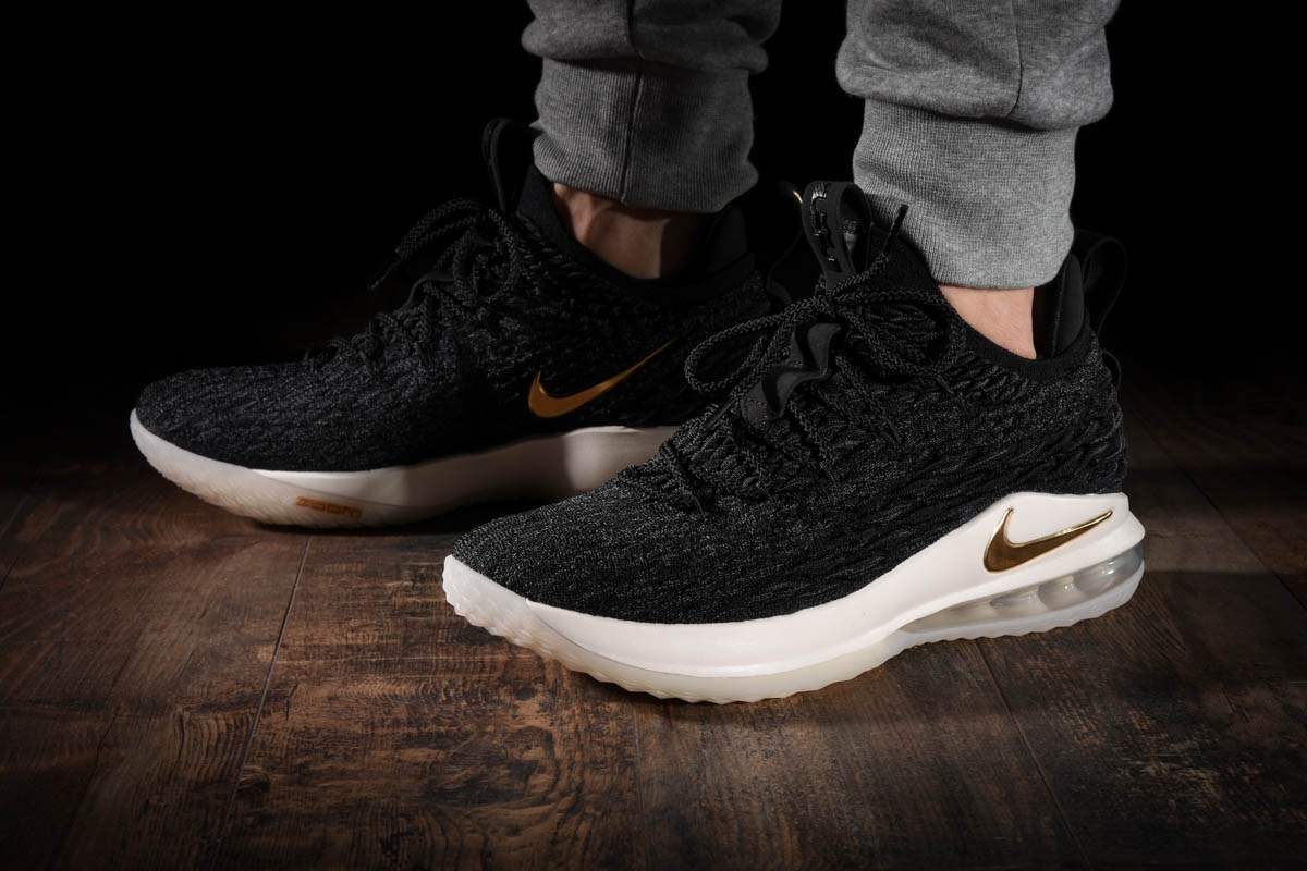 Giày Nike LeBron 15 Low 'Metallic Gold' AO1756-001 - Ảnh 6