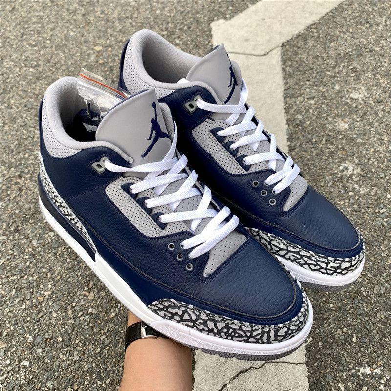 Giày Nike Air Jordan 3 Retro 'Georgetown' CT8532-401 - Ảnh 5