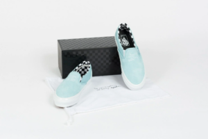 Giay Vans Allike Vans Vault x Ray Barbee OG Classic Slip-On LX 'Blue'