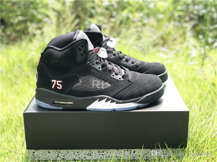 Giày Nike Paris Saint-Germain x Air Jordan 5 Retro 'Paris Saint-Germain' AV9175-001 - Ảnh 5