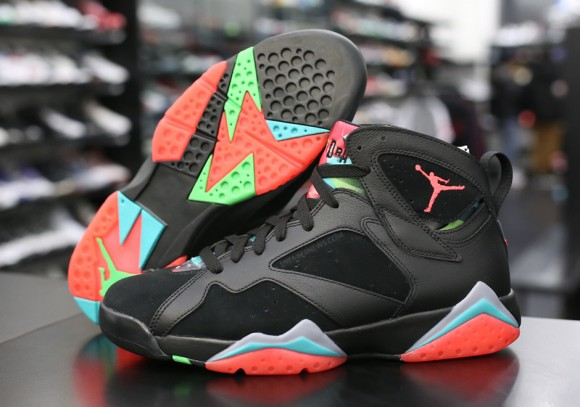 Giày Nike Air Jordan 7 Retro 'Marvin the Martian' 304775-029 - Ảnh 6