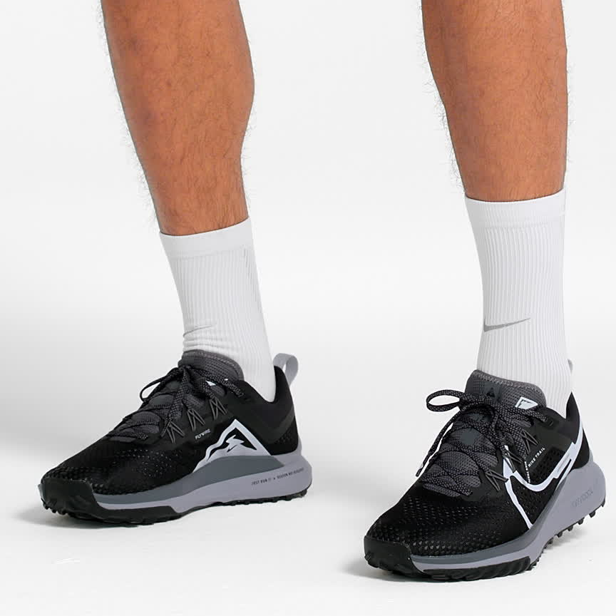 Giày Nike React Pegasus Trail 4 'Black Dark Grey' DJ6158-001 - Ảnh 6