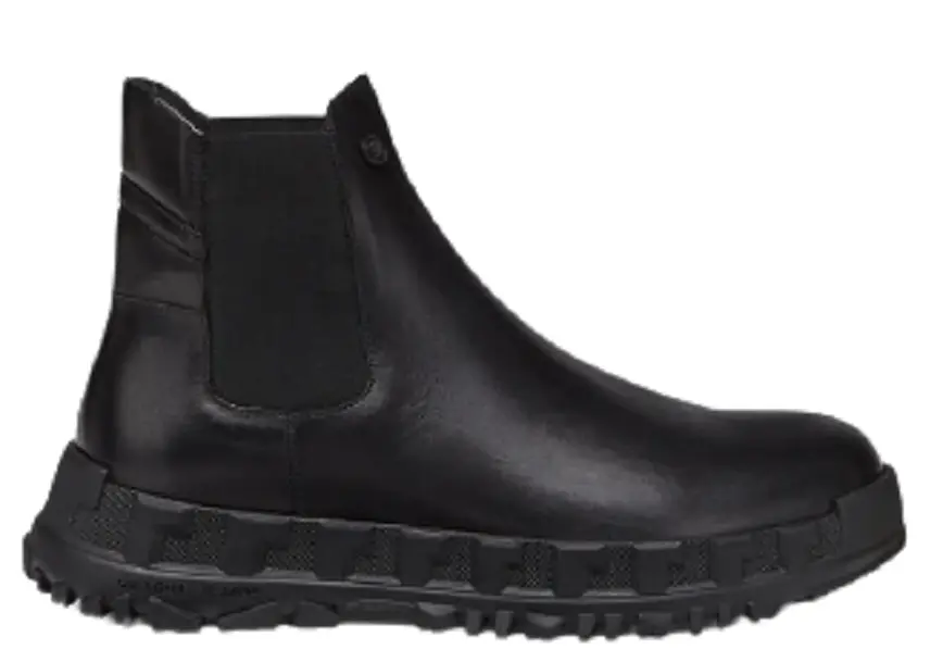 Giày Versace Greca Rhegis Leather Boots Black DSU8206-D60VG-D41