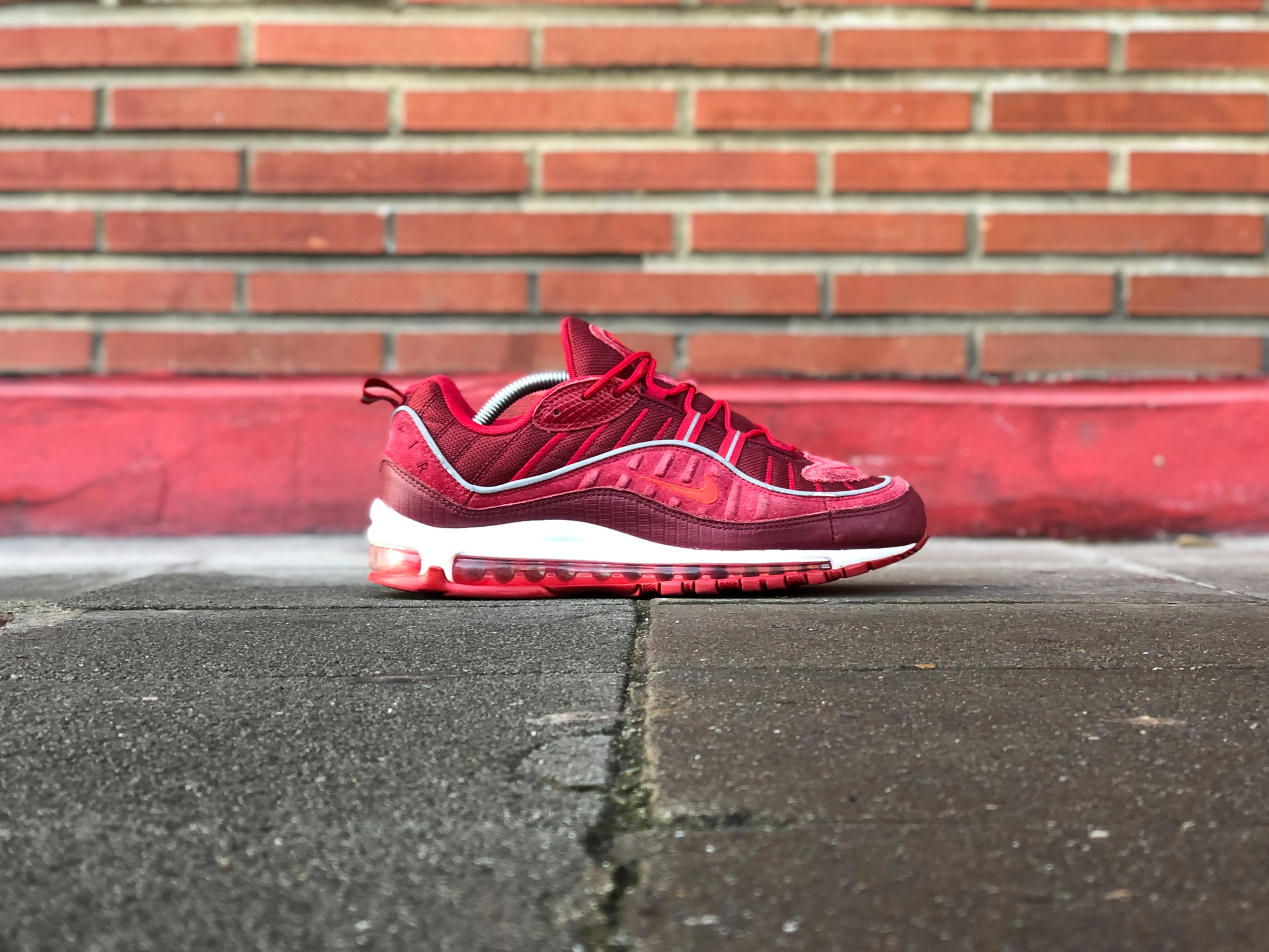 Giày Nike Air Max 98 SE 'Team Red' AO9380-600 - Ảnh 4