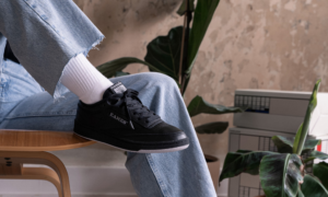 Alternative view of Giày Reebok Eames Office x Club C 85 'Monotone Pack Black' GY1067