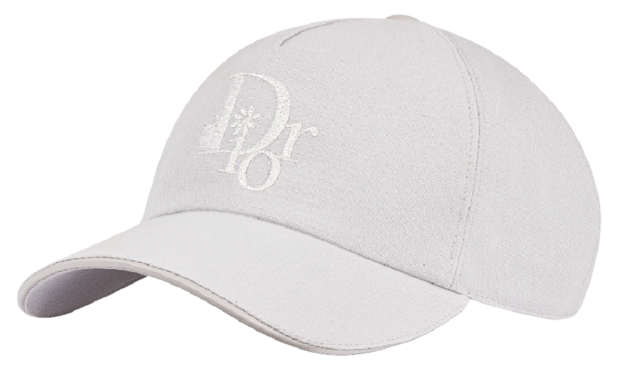 Mu Dior By Erl Baseball Cap 'Gray Canvas' 243C904D4511-C880