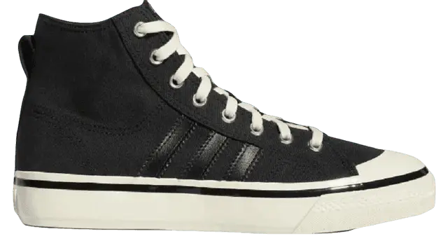 Giay Adidas Originals Nizza High Rf 74 'Black' GX8488