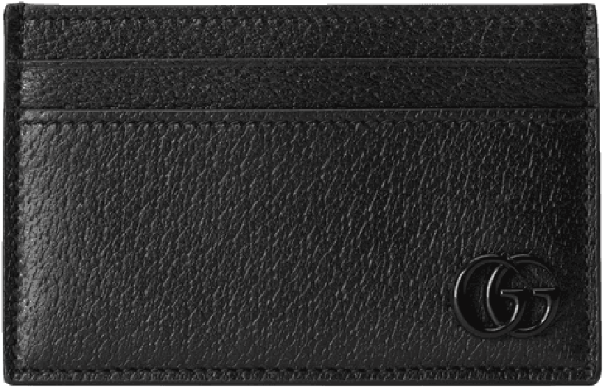 Vi Gucci GG Marmont Card Case 'Black' 657588-1T56F-1000