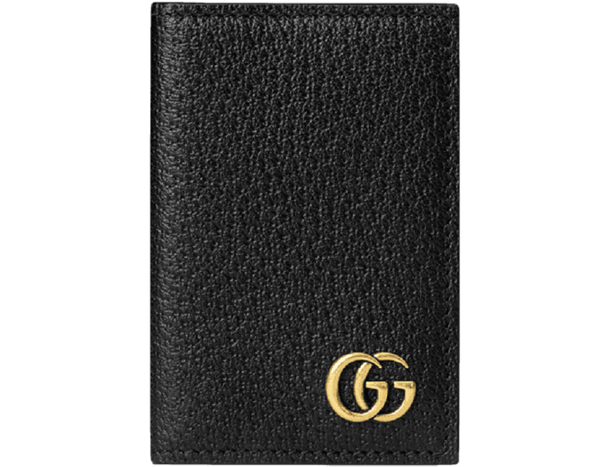 Vi Gucci GG Marmont Card Case 'Black' 547075-DJ20T-1000