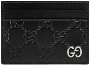 Vi Gucci Signature Card Case 'Black' 473927-CWC1N-1000