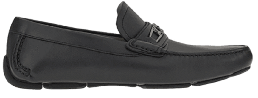 Giày Salvatore Ferragamo Driver Gancini 'Black' 020803-753791