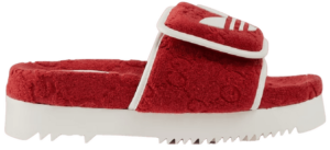 Dép Gucci x Adidas Women's GG Platform 'Red' 702398-UU010-6560