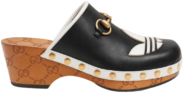 Giày Gucci x Adidas Women's Leather Clog 'Black' ‎702218-DTNP0-1060