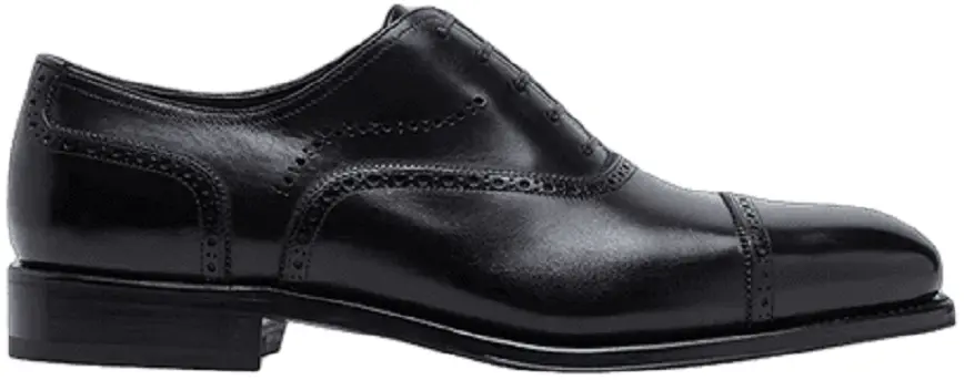 Giày Salvatore Ferragamo Oxford 'Black' 020059-742174