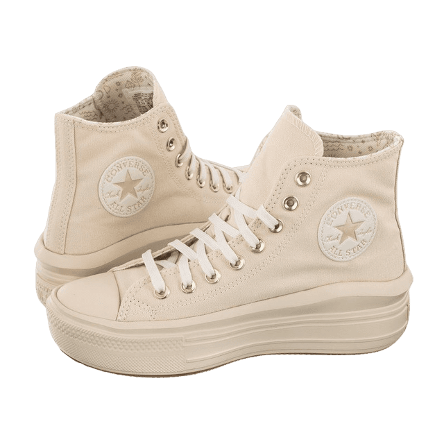 Giày Converse Chuck Taylor Move 'Platform High Stone' A02189C - Ảnh 5
