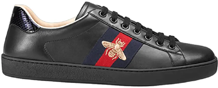 Giày Gucci Ace Embroidered 'Black Bee' 429446-A38G0-1284