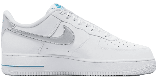 Giay Nike Air Force 1 Low 'White Metallic Silver' DR0142-100