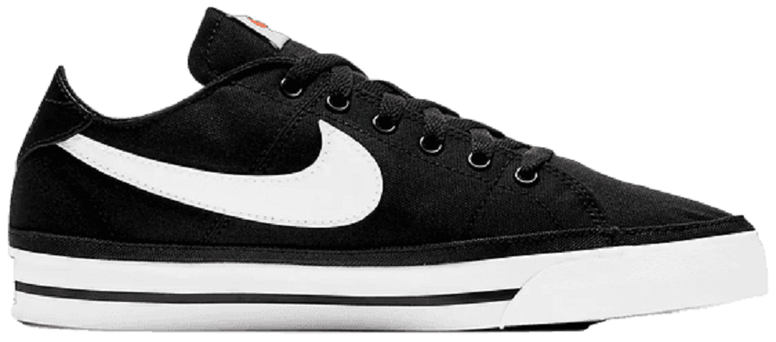 Giày Nike Wmns Court Legacy Canvas 'Black White' CZ0294-001